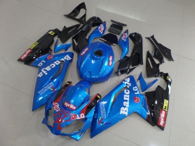 Aprilia RS 125 2006-2011 Verkleidungen - Blau und Schwarz