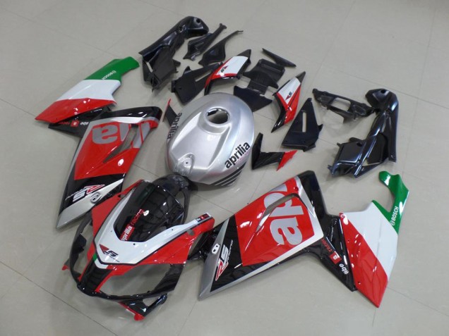 Aprilia RS 125 2006-2011 Verkleidungen - Rot Weiß Schwarz