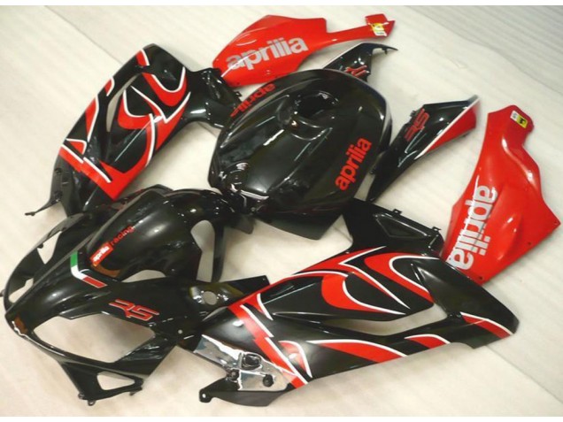 Aprilia RS 125 2006-2011 Verkleidungen - Schwarz Rot