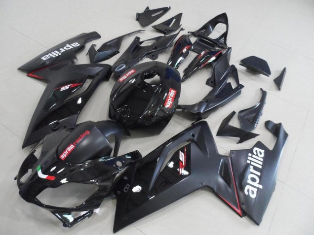 Aprilia RS 125 2006-2011 Verkleidungen - Schwarz und Matt Schwarz