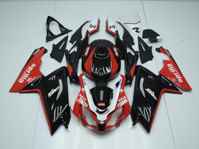 Aprilia RS 125 2006-2011 Verkleidungen - Schwarz und Rot