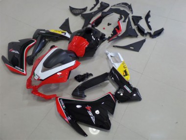 Aprilia RS4 50 125 2011-2018 Verkleidungen - Schwarz Rote Weiß