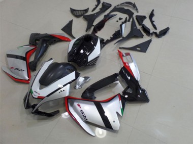 Aprilia RS4 50 125 2011-2018 Verkleidungen - Schwarz Silber Rot
