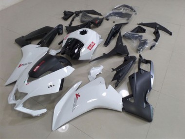 Aprilia RS4 50 125 2011-2018 Verkleidungen - Weiß Schwarz