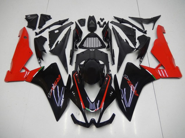 Aprilia RSV4 2009-2015 Verkleidungen & Plastik - Schwarz Rot Aprilia RSV4 2009-2015 Verkleidungen & Plastik - Schwarz Rot
