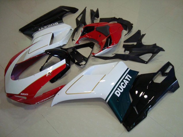 Ducati 848 1098 1198 2007-2014 Verkleidungen - Tri Color Ducati 848 1098 1198 2007-2014 Verkleidungen - Tri Color