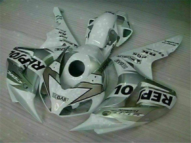 Honda CBR 1000 RR 2004-2005 Verkleidung - Silber Repsol Honda CBR 1000 RR 2004-2005 Verkleidung - Silber Repsol