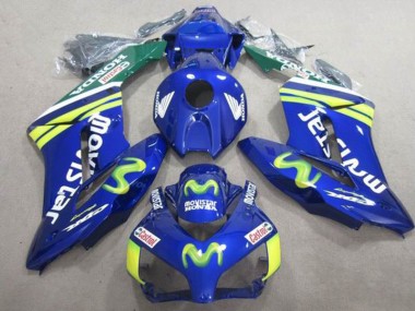 Honda CBR 1000 RR 2004-2005 Verkleidungen - Blaus Movistar Castrol