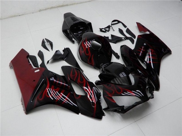 Honda CBR 1000 RR 2004-2005 Vollverkleidung - Rot Schwarz