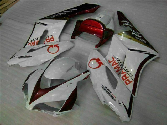 Honda CBR 1000 RR 2004-2005 Vollverkleidung - Weiß Rot
