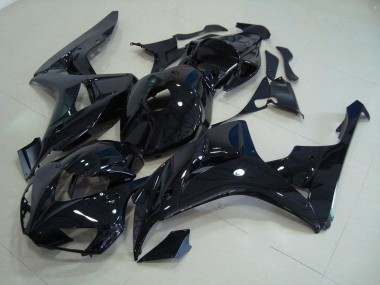 Honda CBR 1000 RR 2006-2007 Verkleidung - Glänzend Schwarz