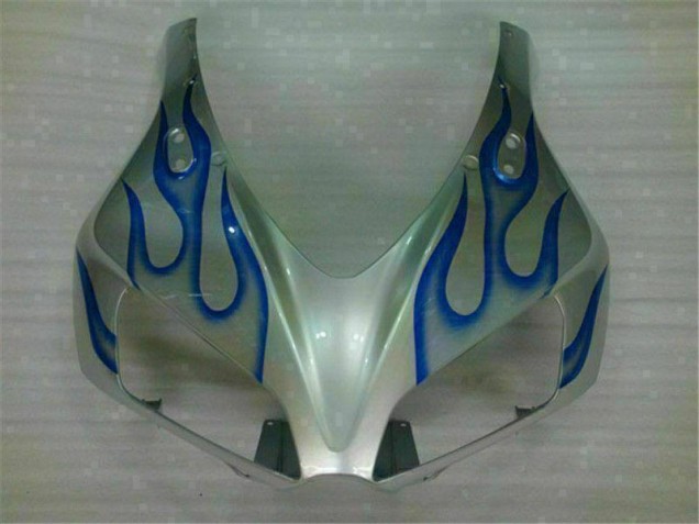 Honda CBR 1000 RR 2006-2007 Verkleidungen - Blau Flamme Silber