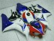Honda CBR 1000 RR 2006-2007 Verkleidungen - Blau Weiß
