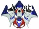 Honda CBR 1000 RR 2006-2007 Verkleidungen - Blau Weiß