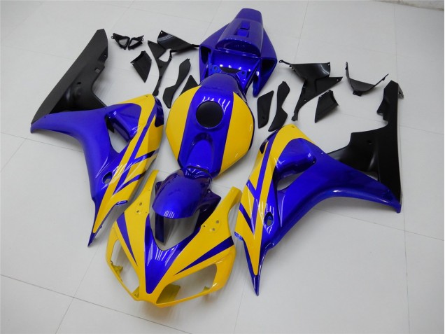 Honda CBR 1000 RR 2006-2007 Verkleidungen - Gelb Blau Honda CBR 1000 RR 2006-2007 Verkleidungen - Gelb Blau