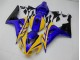 Honda CBR 1000 RR 2006-2007 Verkleidungen - Gelb Blau Honda CBR 1000 RR 2006-2007 Verkleidungen - Gelb Blau