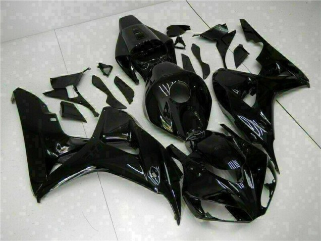 Honda CBR 1000 RR 2006-2007 Verkleidungen - Glänzend Schwarz