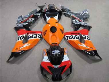 Honda CBR 1000 RR 2006-2007 Verkleidungen - Orange Repsol
