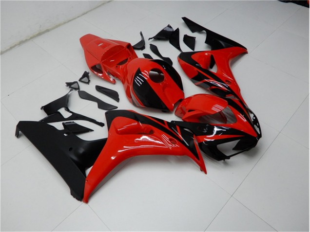 Honda CBR 1000 RR 2006-2007 Verkleidungen - Rot Schwarz