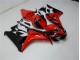 Honda CBR 1000 RR 2006-2007 Verkleidungen - Rot Schwarz