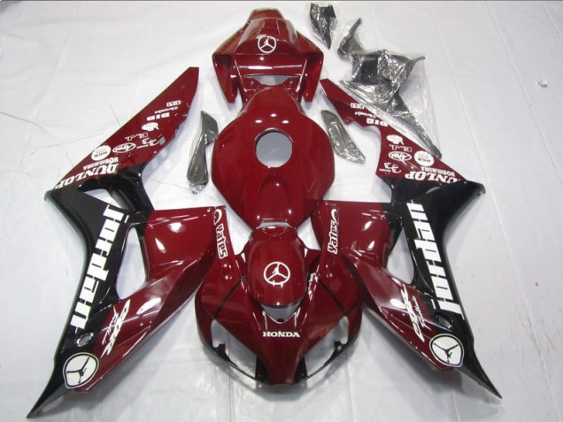 Honda CBR 1000 RR 2006-2007 Verkleidungen - Rot Yates