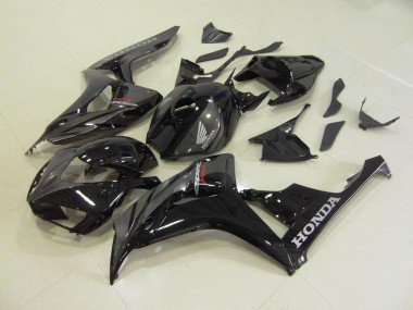 Honda CBR 1000 RR 2006-2007 Verkleidungen - Schwarz Silber