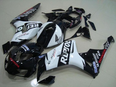 Honda CBR 1000 RR 2006-2007 Verkleidungen - Schwarz Weiß Repsol