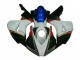 Honda CBR 1000 RR 2006-2007 Verkleidungen - Weiß Schwarz
