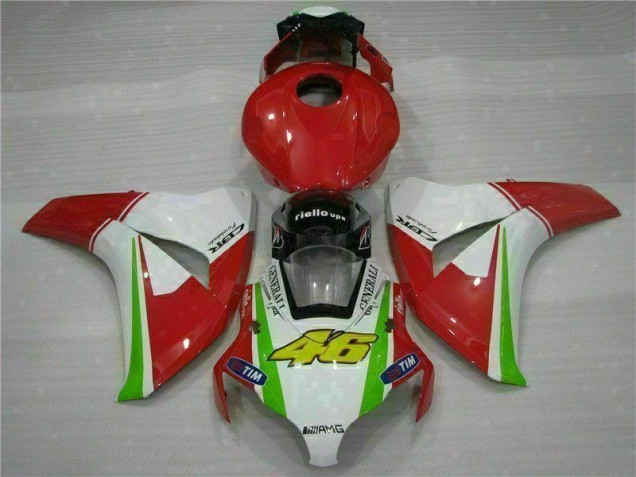 Honda CBR 1000 RR 2008-2011 Verkleidung - Rot Weiß Honda CBR 1000 RR 2008-2011 Verkleidung - Rot Weiß