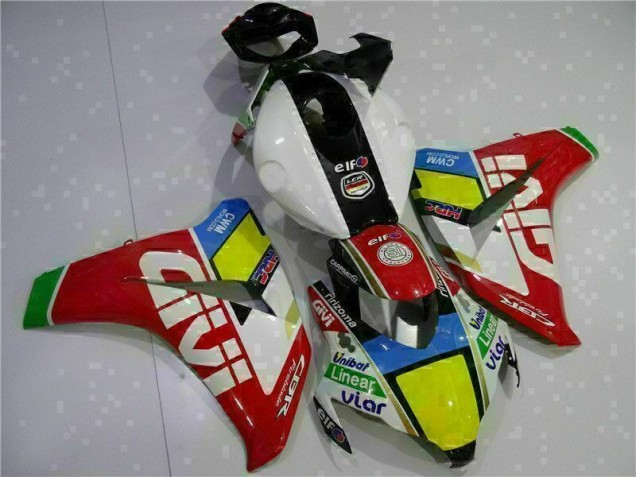Honda CBR 1000 RR 2008-2011 Verkleidungen Komplett Sets - Rot Weiß