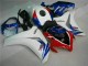 Honda CBR 1000 RR 2008-2011 Verkleidungen Komplett Sets - Weiß Blau