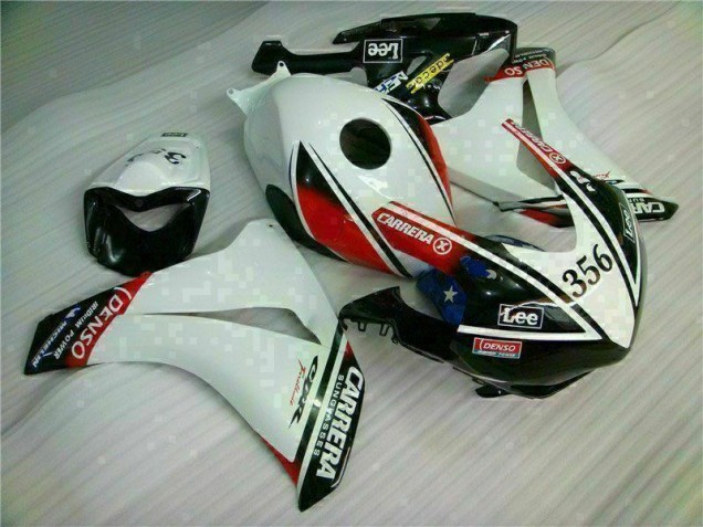 Honda CBR 1000 RR 2008-2011 Verkleidungen & Plastik - Weiß Schwarz