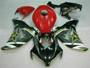 Honda CBR 1000 RR 2008-2011 Verkleidungen - Rot Schwarz