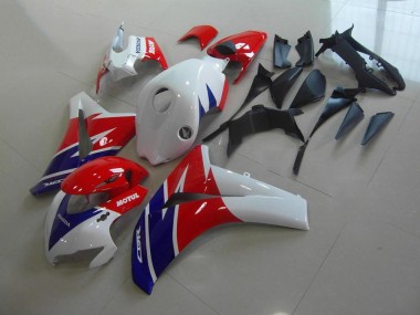 Honda CBR 1000 RR 2008-2011 Verkleidungen - Rot Weiß Blau Motul
