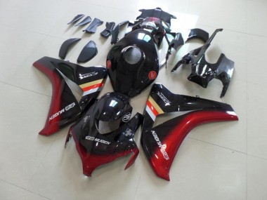 Honda CBR 1000 RR 2008-2011 Verkleidungen - Schwarz Rot Mugen