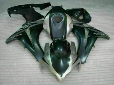 Honda CBR 1000 RR 2008-2011 Verkleidungen - Schwarz Silber