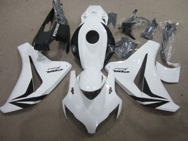 Honda CBR 1000 RR 2008-2011 Verkleidungen - Weiß Schwarz Fireblade