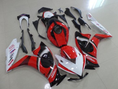 Honda CBR 1000 RR 2012-2016 Verkleidungen - Rot Schwarz Weiß