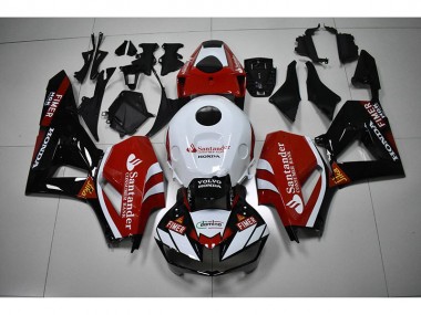 Honda CBR 1000 RR 2012-2016 Verkleidungen - Schwarz Weiß Rot SantUnder