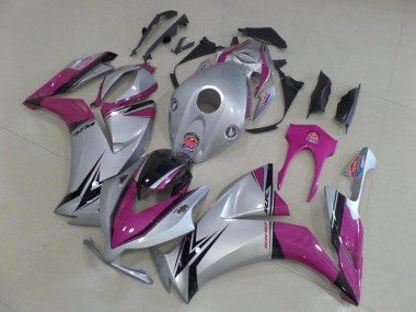 Honda CBR 1000 RR 2012-2016 Verkleidungen - Silber Rosa