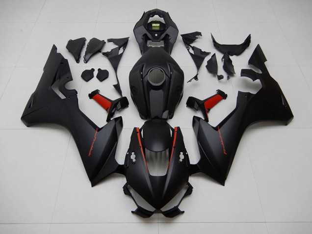 Honda CBR 1000 RR 2017-2023 Verkleidungen - Schwarz mit Roter Fireblade
