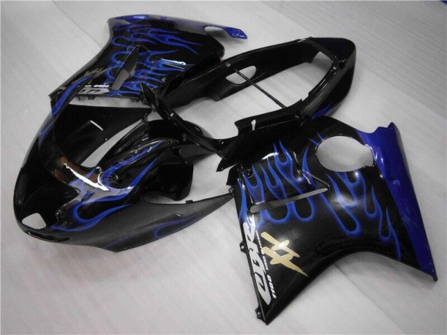 Honda CBR 1100 XX 1996-2007 Verkleidungen - Blau Flamme