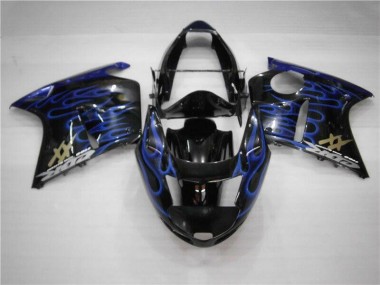 Honda CBR 1100 XX 1996-2007 Verkleidungen - Blau Flamme