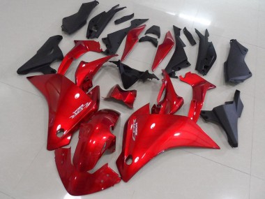 Honda CBR 250 RR 2011-2013 Verkleidungen - Rot Matt Schwarz