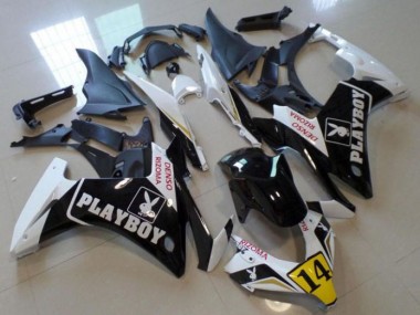 Honda CBR 500 RR 2013-2015 Verkleidungen - Schwarz Playboy 14
