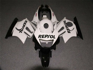 Honda CBR 600 F3 1995-1998 Verkleidungen - Weiß Schwarz Repsol
