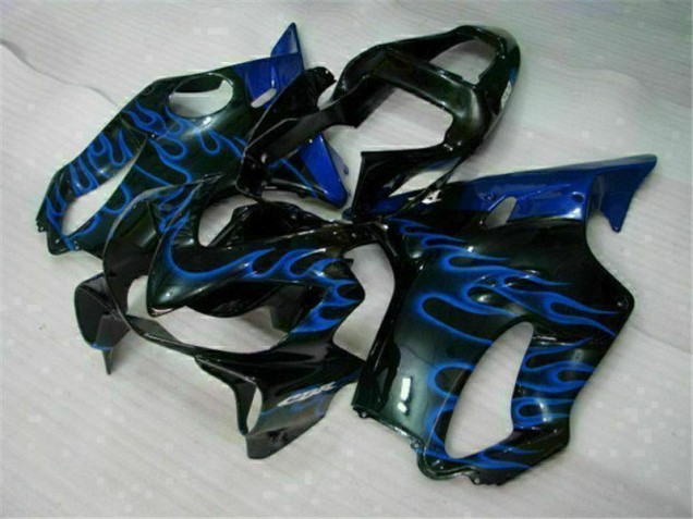 Honda CBR 600 F4i 2001-2003 Verkleidungen - Blau Flammen