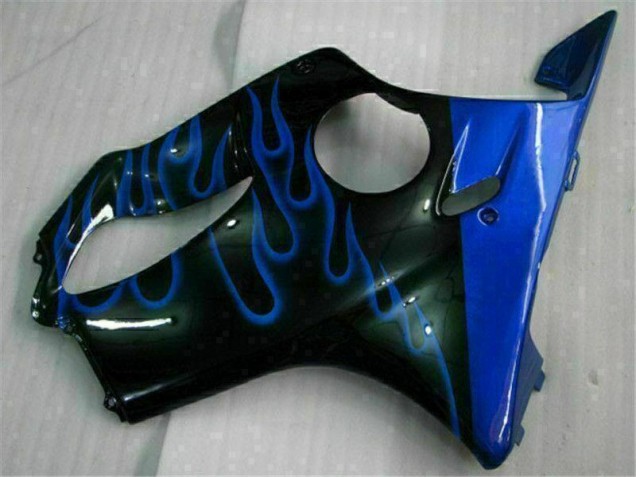 Honda CBR 600 F4i 2001-2003 Verkleidungen - Blau Flammen