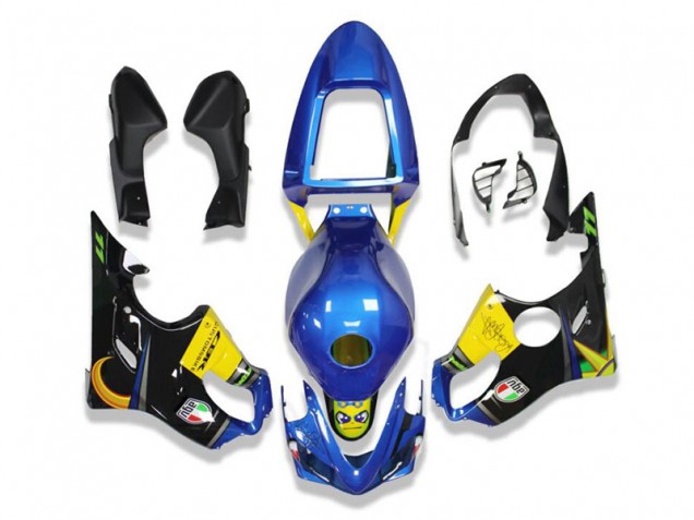 Honda CBR 600 F4i 2001-2003 Verkleidungen - Blau Hai
