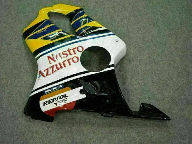 Honda CBR 600 F4i 2001-2003 Verkleidungen - Gelb Weiß